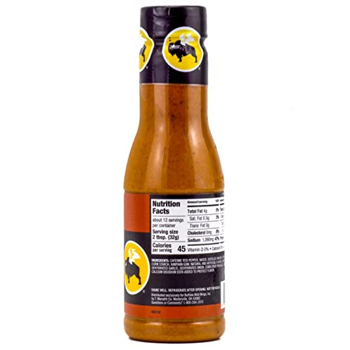 Buffalo Wild Wings Hot Sauce, 12 oz Bottle