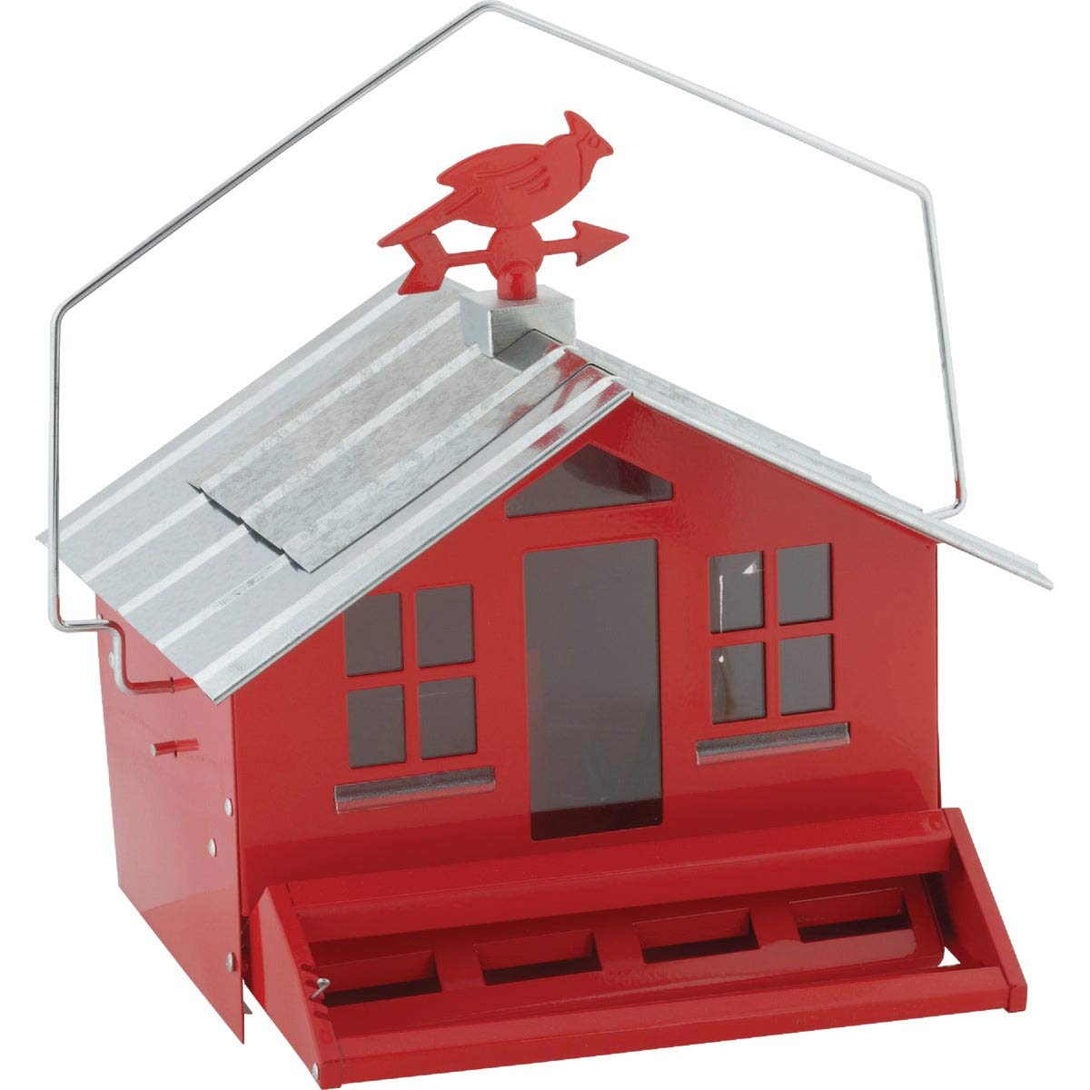 Red Country House Bird Feeder for Squirrel Control - 8 lb